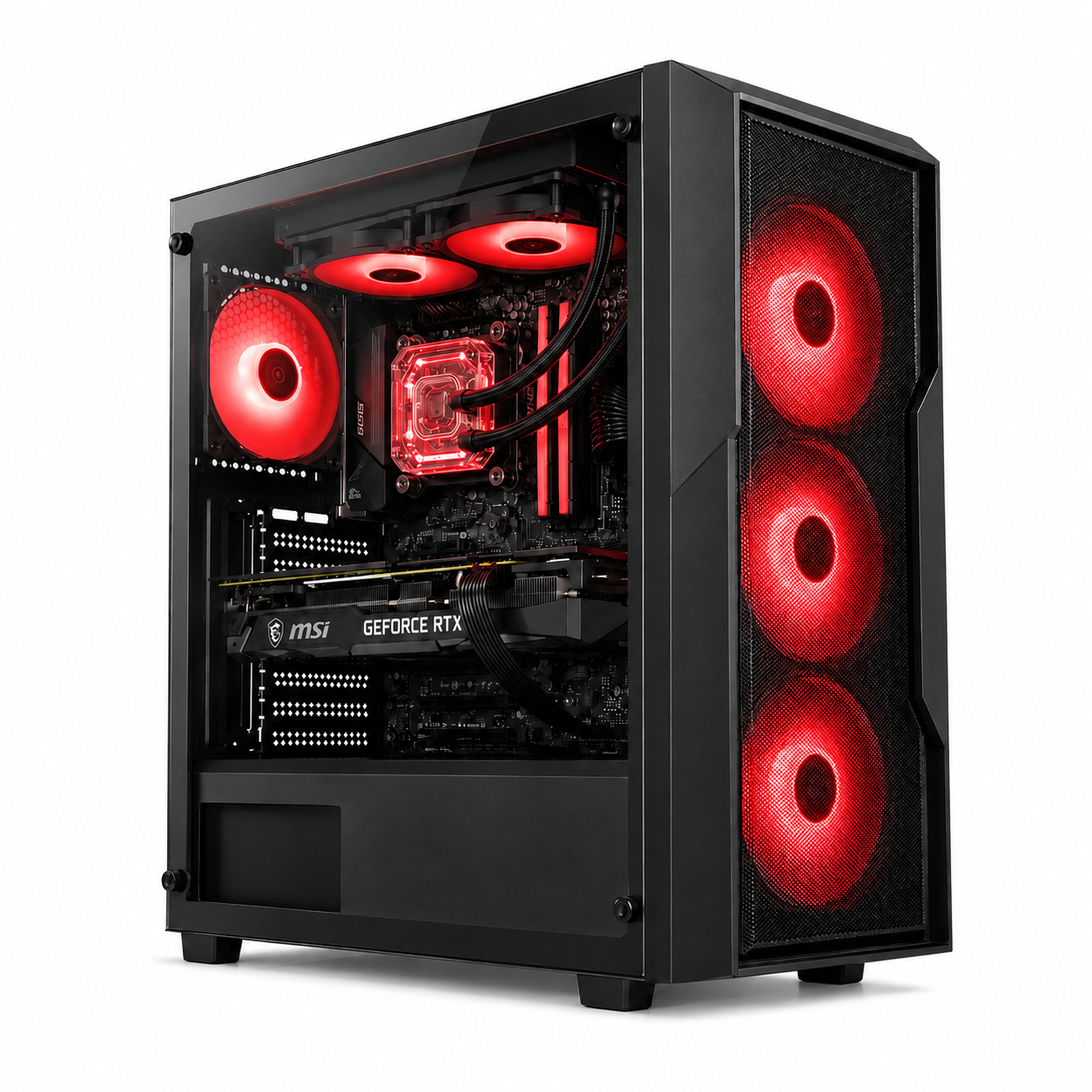 red-pc-case
