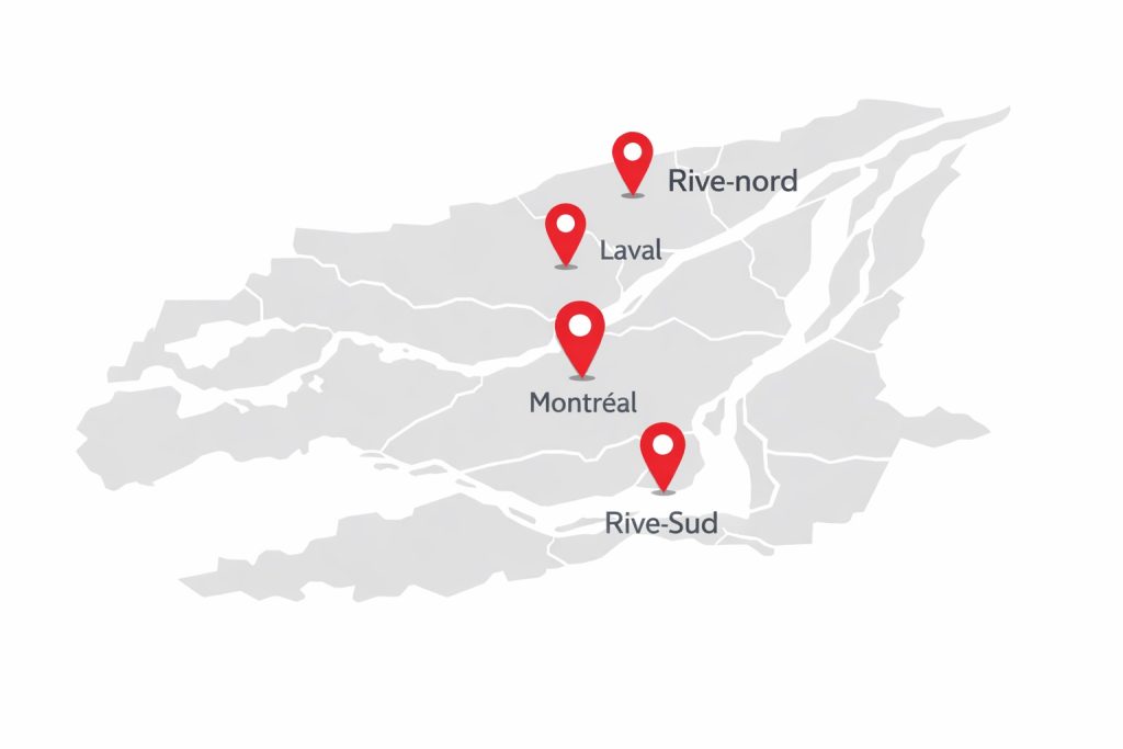 MAP zone d'intervention